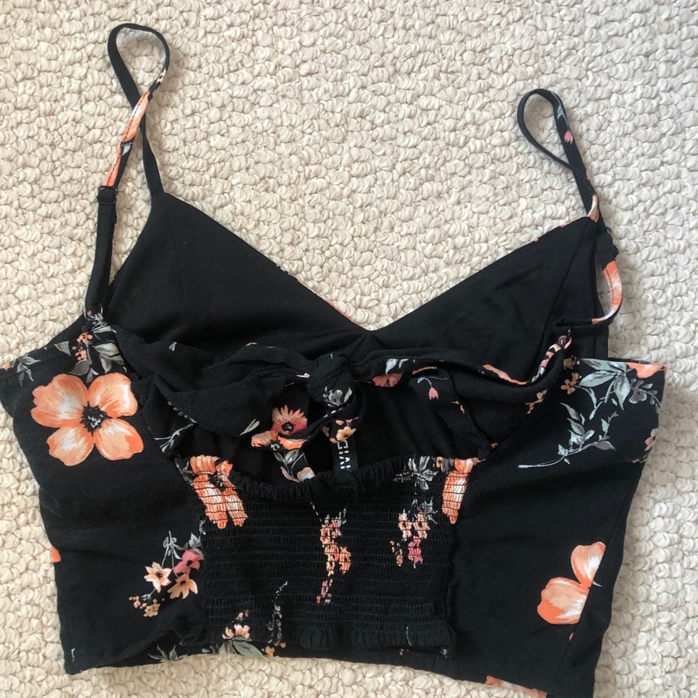 Floral crop top - Picture 2 of 2